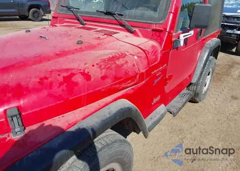 1997 Jeep Wrangler Sport из США, поврежденный, VIN 1J4FY19S4VP461823